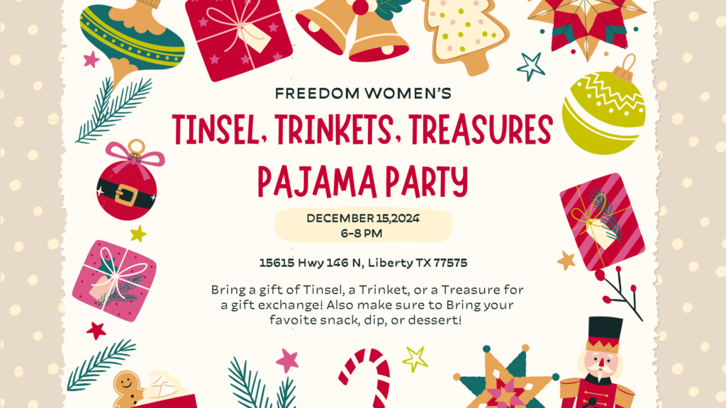 Freedom Women's Tinsel, Trinkets, and Treasure Pajama Party